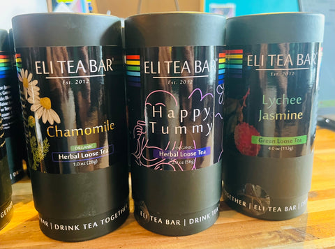 Loose Leaf Tea Paper Canisters From Eli Tea Bar
