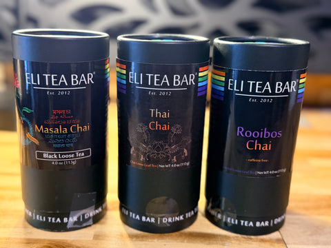 3 Chai Loose Leaf Tea Canister Combo Set