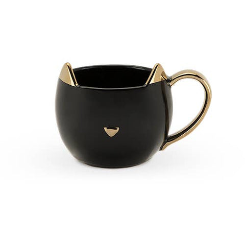 Chloe Black Cat Mug