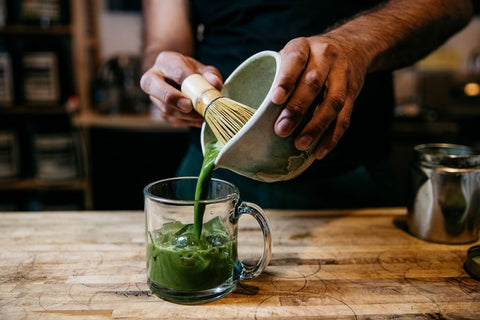 Tasse Katakuchi Cha Hai Pour Matcha - En Verre Borosilicaté, Capacité 500 Ml, Design Pour Mélanger Et Verser